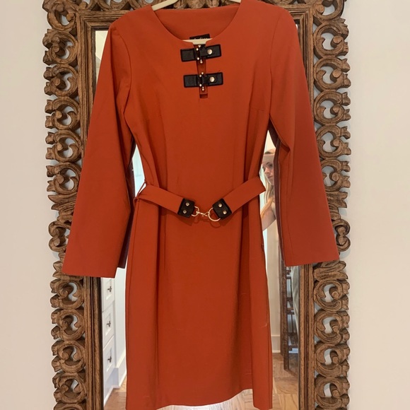 Cartise Buckle Dress - Picture 1 of 5